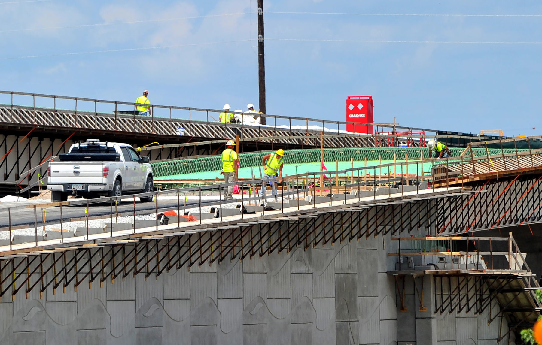 Interstate 74 Bridge Construction Update.